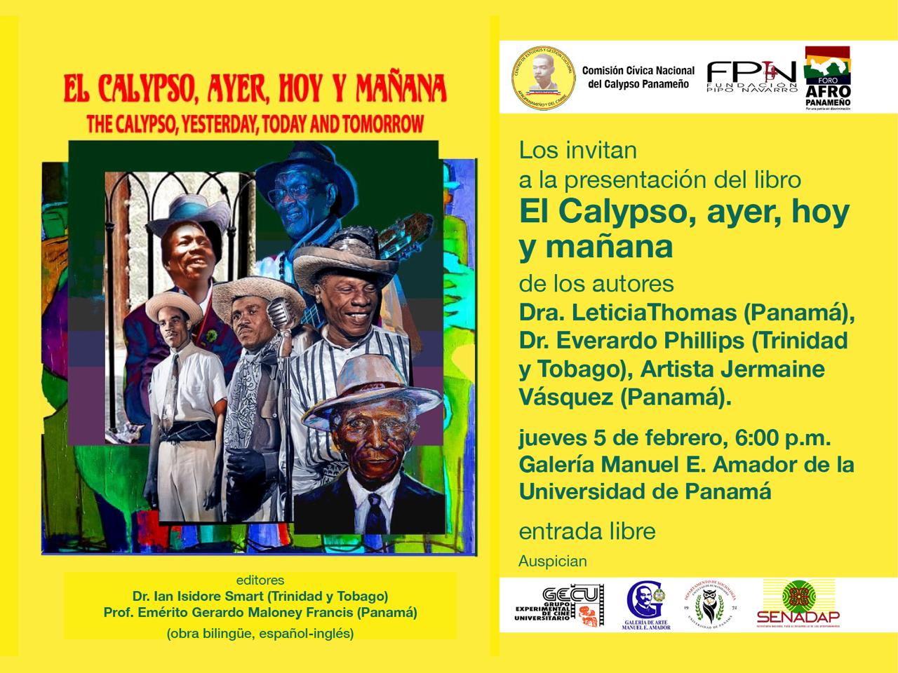Presentación del libro El Calypso, ayer, hoy y mañana en la Universidad de Panamá